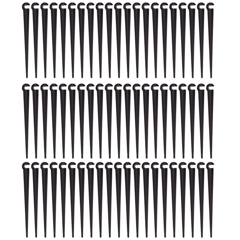 Balter-D 200 Pack Irrigation Drip Support Stakes 1/4 Inch Tubing Hose Holder - Image 1